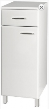 Aqualine ZOJA/KERAMIA FRESH skříňka spodní 35x78x29cm, bílá, levá   (51250)