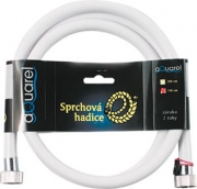 Aqualine NOPEL bílá sprchová hadice hladká 150 cm 11078