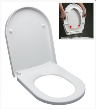 Glacera wc sedátko duroplast EASY2240