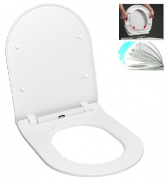 Glacera wc sedátko softclose duroplast - EASYSLIM44
