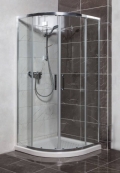 sprchový kout Anima TEX čtvrtkruh 90x90 SIKOTEXS90CRT