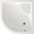 Aqualine sprchová vanička akrylátová C83,čtvrtkruh 80x80x28cm, R550