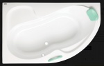 rohová vana  Fortuna Plus 160x100 cm, levá, 100% akrylát, 210 l, FO1600LPLUS